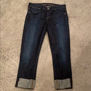 Citizens of Humanity Cropped Cuffed Jeans